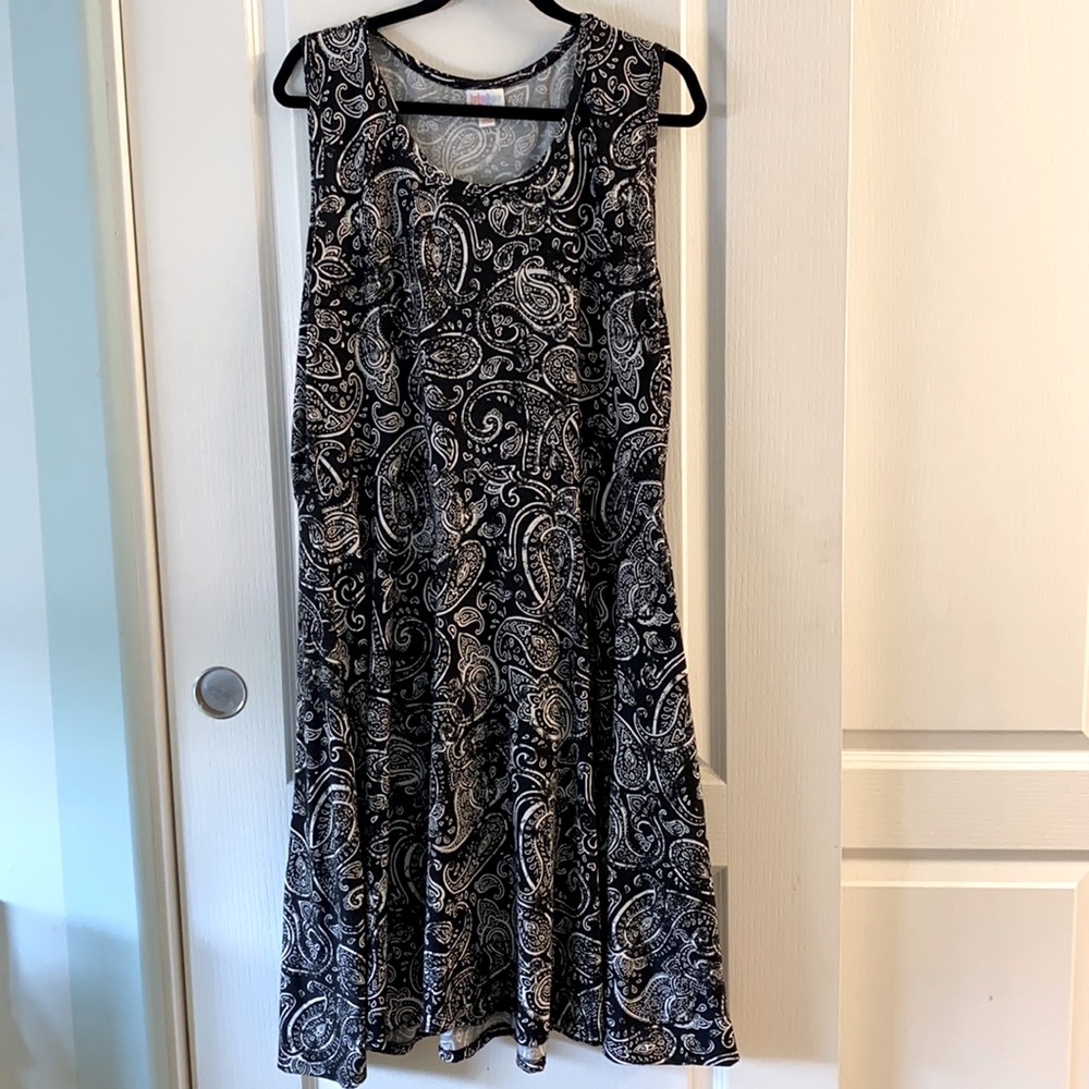 LuLaRoe tank dress, 3XL